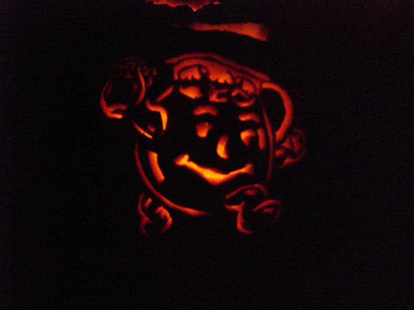 Kool-Aid Man Pumpkin