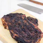 Rubbed with finely ground coffee and a bit of cocoa powder, these Espresso Rubbed Ribeye Steaks are mouth-wateringly delicious!