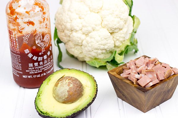 This Fried Cauliflower is paired with a Spicy Avocado Cream to create one delicious appetizer!