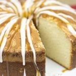 Drizzled with caramel and vanilla, this Dr Pepper Pound Cake is the perfect dessert for your next outdoor party, summer picnic or backyard bash! #CollectiveBias #shop #BackyardBash