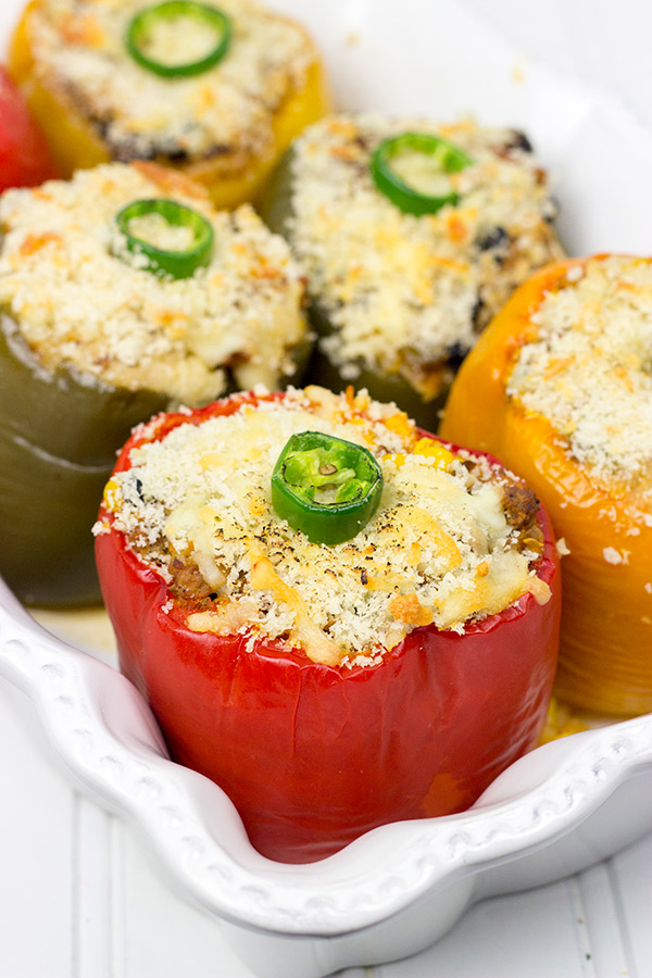 These Southwestern Stuffed Peppers are a tasty and delicious meal...no matter the season!