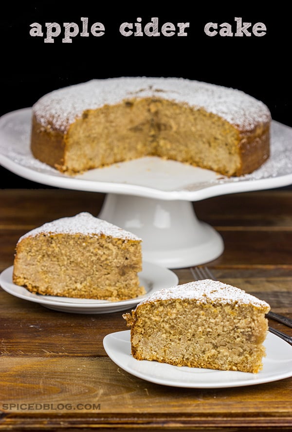 A delicious combination of brown sugar and apple cider, this Apple Cider Cake is the perfect treat for a crisp Fall day!