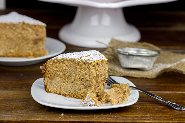 A delicious combination of brown sugar and apple cider, this Apple Cider Cake is the perfect treat for a crisp Fall day!