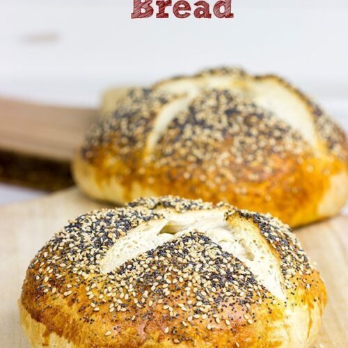 Nothing beats the taste of a fresh loaf of homemade bread...especially when it's Rustic Sourdough Bread!