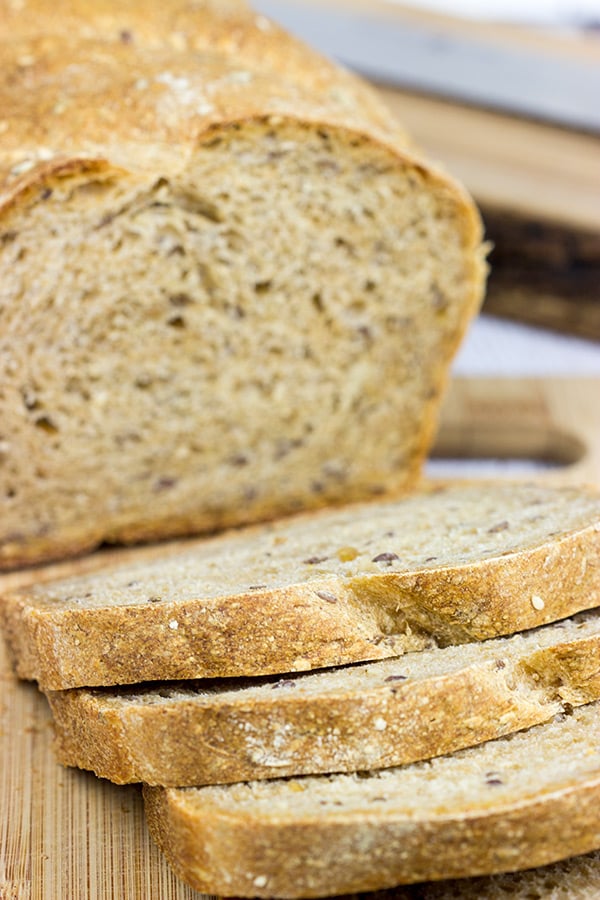 A good sandwich starts with good bread, and this Multi-Grain Sandwich Bread is not only good...it's great!