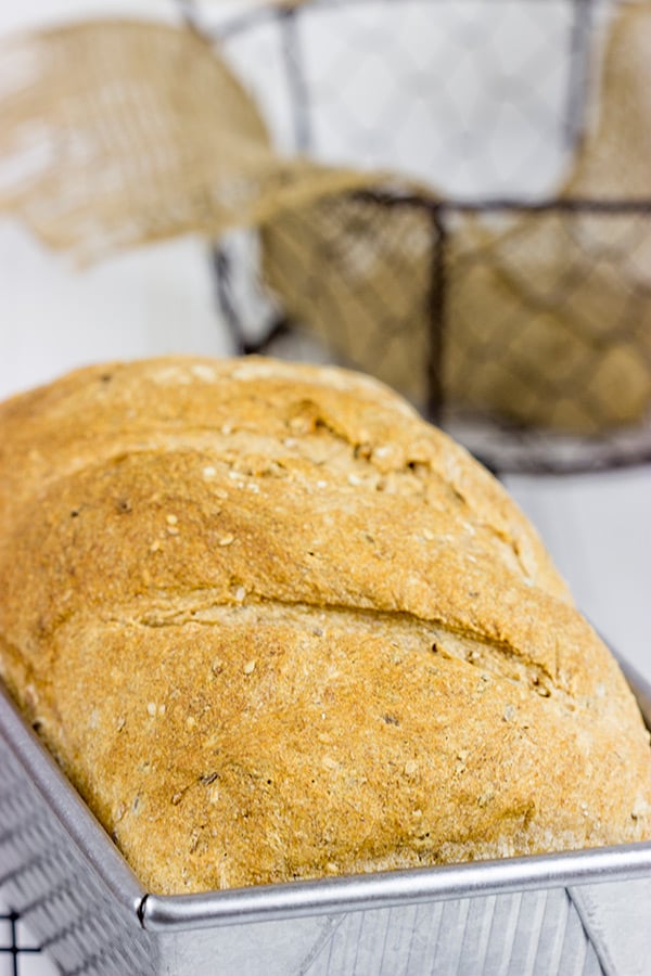 A good sandwich starts with good bread, and this Multi-Grain Sandwich Bread is not only good...it's great!