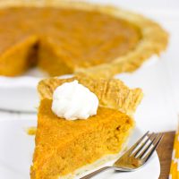 Lightly spiced with cinnamon and nutmeg, this Southern Sweet Potato Pie is a holiday classic!