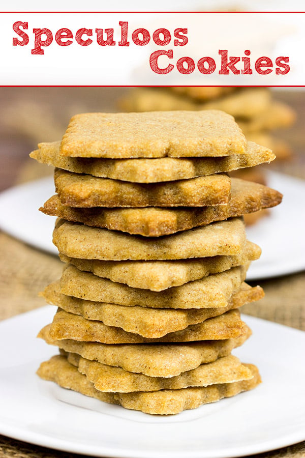 Thin, crunchy and spiced with all sorts of holiday seasonings, these Speculoos Cookies definitely deserve a spot on your holiday cookie plate!