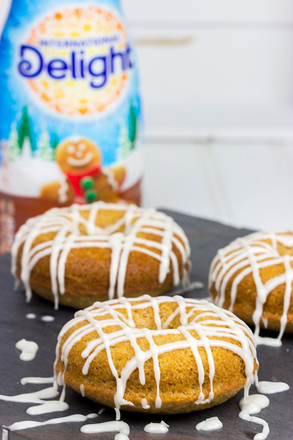 These Baked Gingerbread Doughnuts are packed with delicious gingerbread flavor...and they're surprisingly easy to make, too! Happy Holidays!