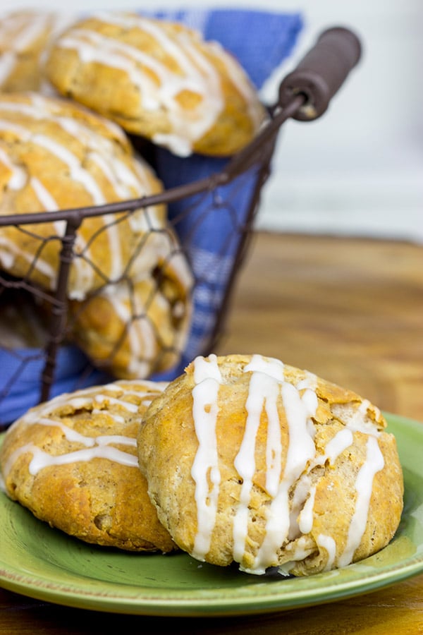 Lightly spiced with cinnamon, these Cinnamon Buttermilk Biscuits are a delicious and sweet way to start your day!