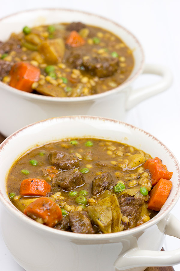 This Hearty Beef and Vegetable Stew is a comfort food classic...warm up with a bowl tonight!