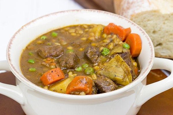 This Hearty Beef and Vegetable Stew is a comfort food classic...warm up with a bowl tonight!