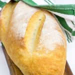 Been thinking about learning to bake bread at home? Then give this classic Homemade Italian Bread a shot!