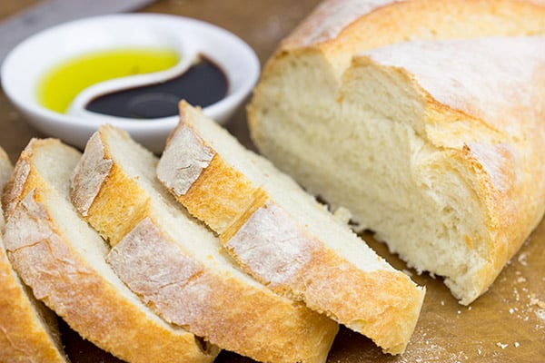 Been thinking about learning to bake bread at home? Then give this classic Homemade Italian Bread a shot!