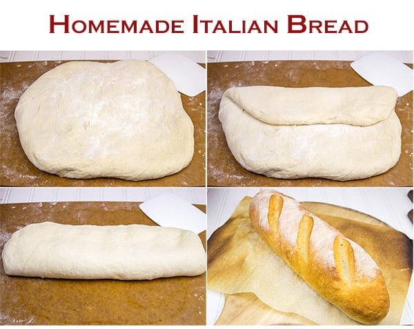 Been thinking about learning to bake bread at home? Then give this classic Homemade Italian Bread a shot!