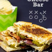 Be the MVP of your party with this fun and delicious Grilled Cheese Bar! Get creative with the ingredients, let your guests build their own sandwiches and then award prizes for the more unique sandwiches.