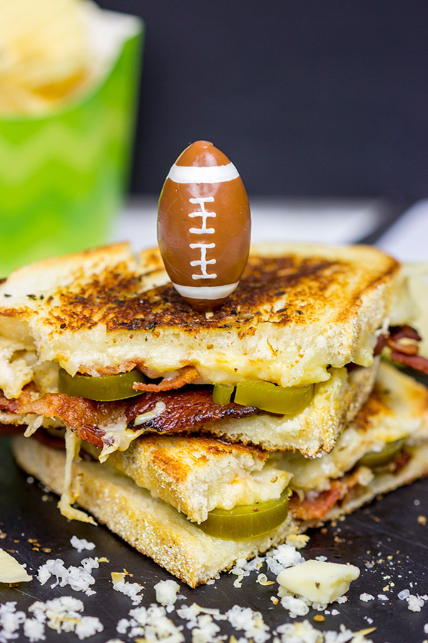 Be the MVP of your party with this fun and delicious Grilled Cheese Bar! Get creative with the ingredients, let your guests build their own sandwiches and then award prizes for the more unique sandwiches.