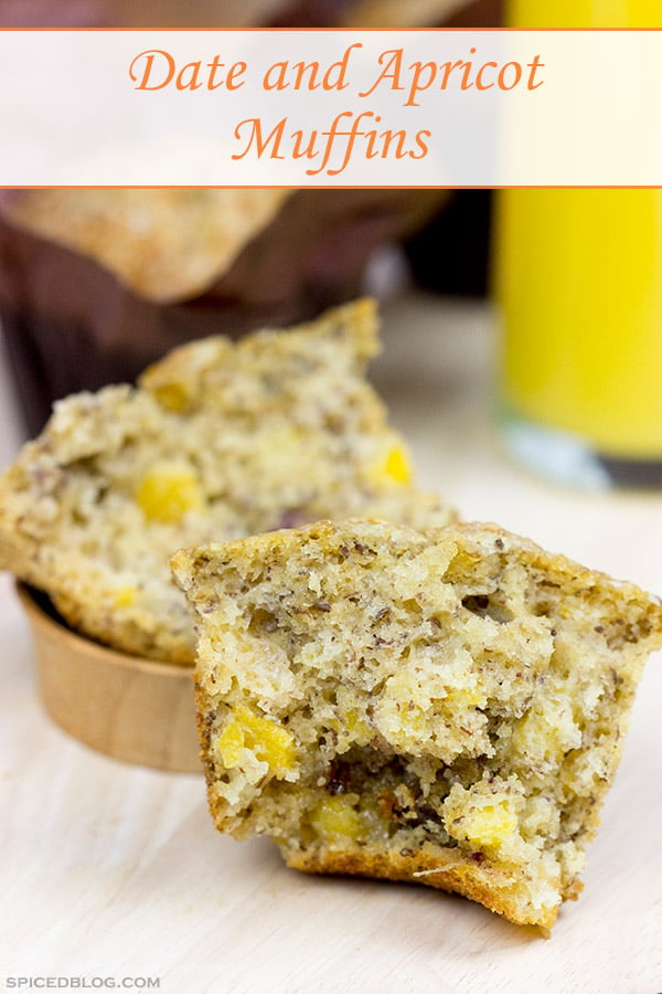 Looking for a great way to start the morning? Try these Date and Apricot Muffins!