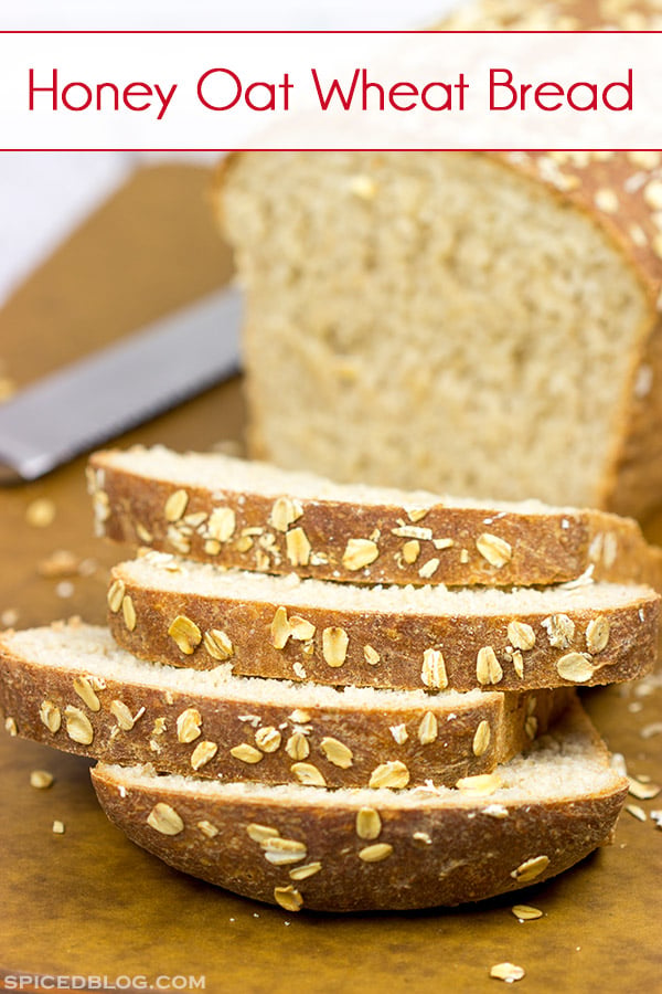 Thanks to the oats and milk, this Honey Oat Wheat Bread is an incredibly soft (and incredibly delicious) loaf of bread!
