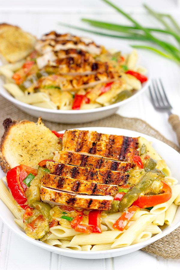 Celebrate Mardi Gras with some delicious Cajun food! This Cajun Chicken Pasta is one of our favorites! Celebrate Mardi Gras with some delicious Cajun food! This Cajun Chicken Pasta is one of our favorites!