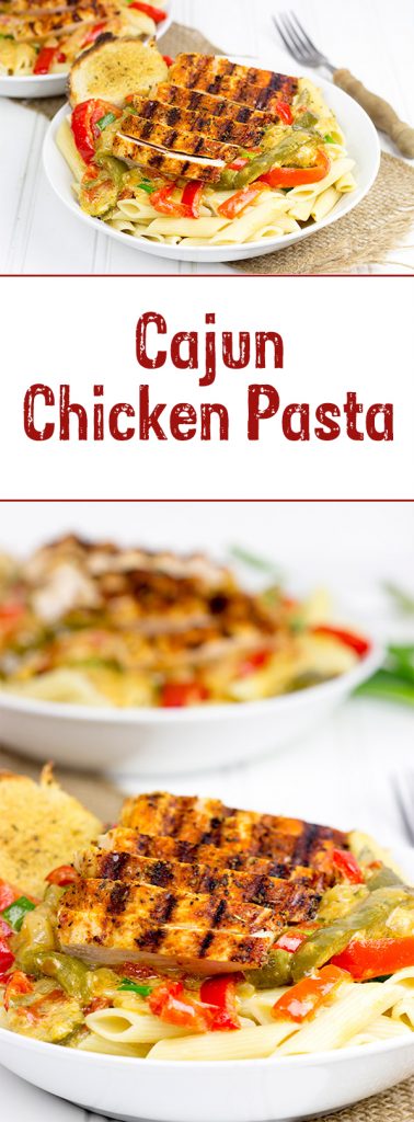 Celebrate Mardi Gras with some delicious Cajun food! This Cajun Chicken Pasta is one of our favorites!