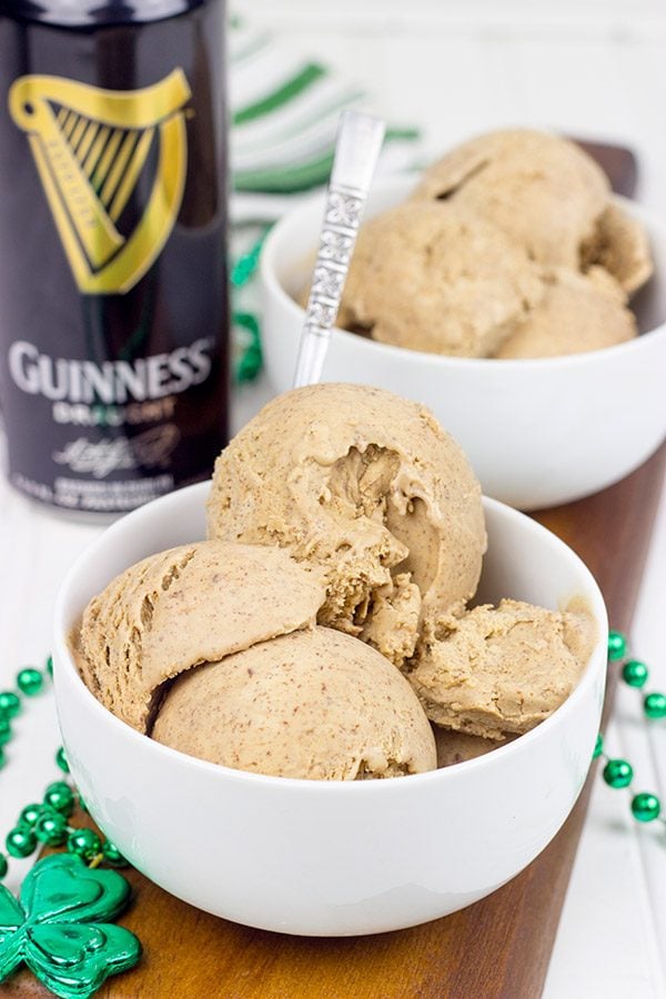 Celebrate St. Patrick's Day in style...with a bowl of this Chocolate Stout Ice Cream!