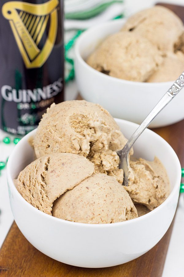 Celebrate St. Patrick's Day in style...with a bowl of this Chocolate Stout Ice Cream!
