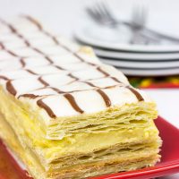 These Classic French Napoleons feature layers of flaky dough filled with silky vanilla pastry cream. It's a stunning (and surprisingly easy) dessert!