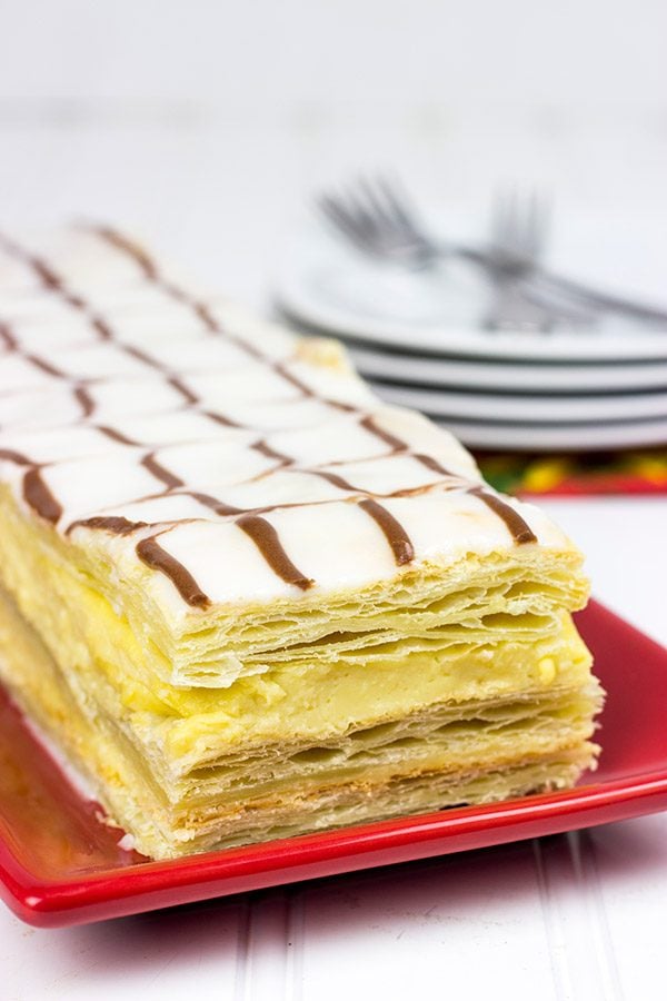 These Classic French Napoleons feature layers of flaky dough filled with silky vanilla pastry cream. It's a stunning (and surprisingly easy) dessert!