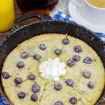 Want a fun and easy way to make Saturday morning pancakes? Pull out that cast iron skillet and whip up a batch of these Lemon Blueberry Skillet Pancakes!