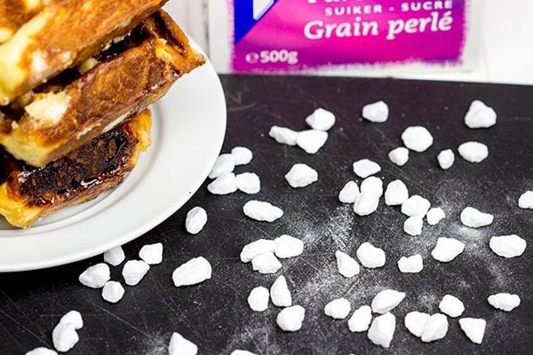 Have you ever tried a Liege Waffle? This classic Belgian street food features chunks of pearl sugar baked inside of a yeasted dough...and it's delicious!