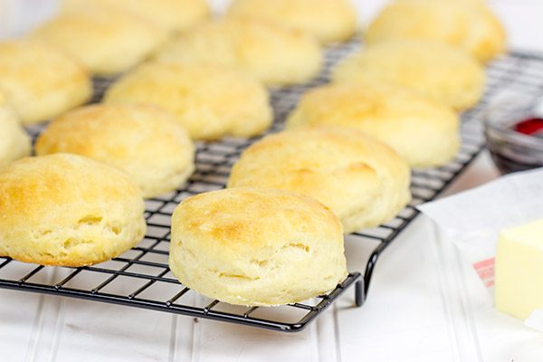 These Angel Biscuits are so light and fluffy that you'll swear they came from a can!