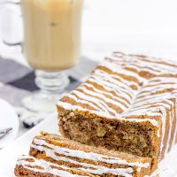 Swirled with cinnamon, this Glazed Cinnamon Roll Bread is the perfect treat for morning, noon and night!