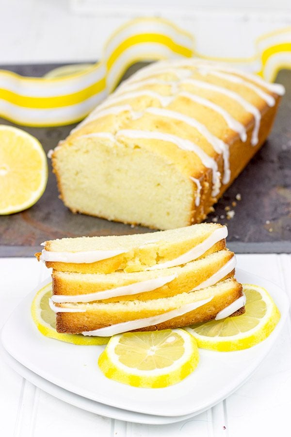 This Glazed Lemon Bread is quick, tasty and perfect for Saturday morning breakfasts at home!