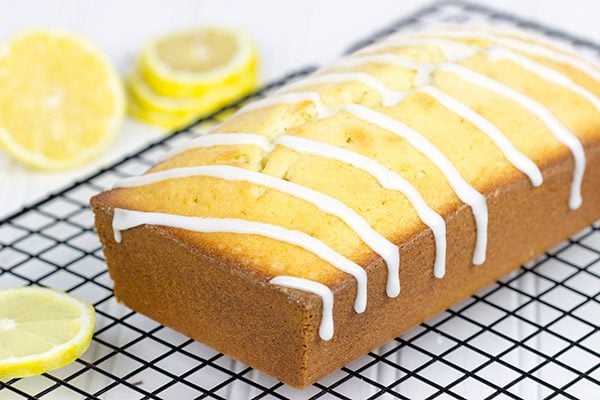 This Glazed Lemon Bread is quick, tasty and perfect for Saturday morning breakfasts at home!