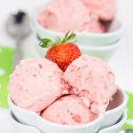 Loaded with fresh strawberries, this Homemade Strawberry Ice Cream is an easy and delicious summer dessert!