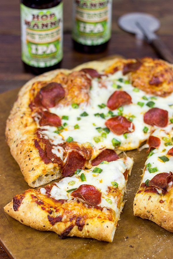 We all know beer and pizza go well together...so why not try using beer in your pizza? This IPA Pizza Crust is a fun twist on a classic!