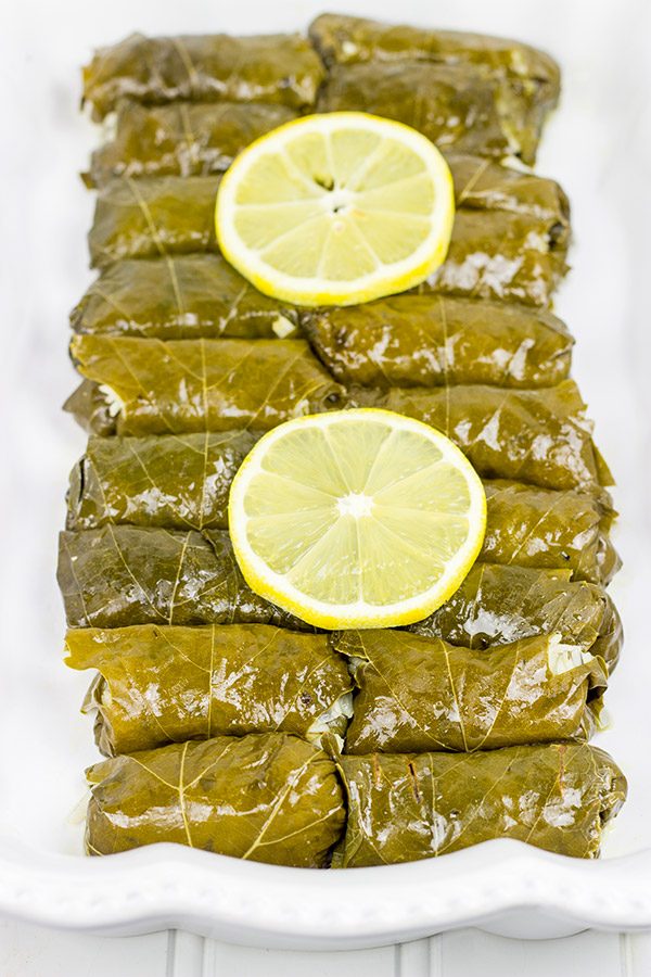 Filled with the flavors of lemon, dill and parsley, these Stuffed Grape Leaves are a fun way to enjoy classic Greek food at home! #EveryDayCare