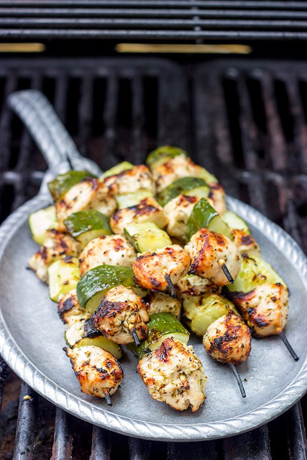 If you're looking for fun grilled recipes for the summer, then give these Chicken Souvlaki Skewers a shot. They're definitely one of our favorites!
