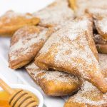 Dusted with cinnamon and sugar and served with honey, these Cinnamon Sugar Sopapillas are the perfect way to end a meal!