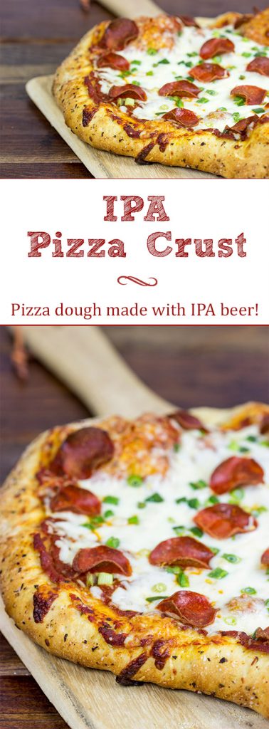 We all know beer and pizza go well together...so why not try using beer in your pizza? This IPA Pizza Crust is a fun twist on a classic!