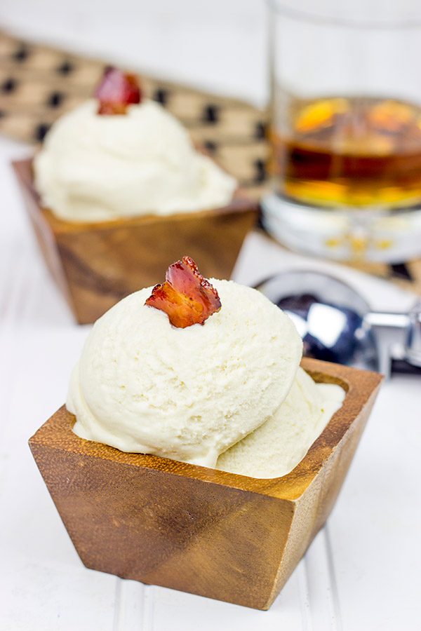 Raise a bowl of this Maple Bourbon Ice Cream and toast the warm summer evenings spent with friends. Cheers!
