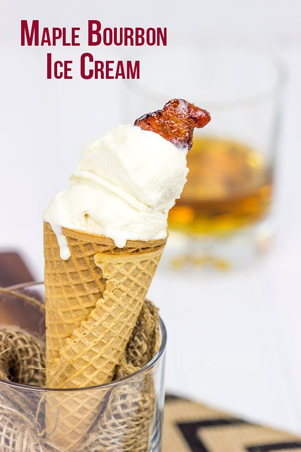 Raise a bowl of this Maple Bourbon Ice Cream and toast the warm summer evenings spent with friends. Cheers!