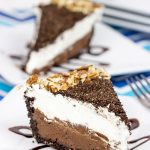 This Mocha Mississippi Mud Pie features a chocolate-pecan crust filled with a decadent mocha chocolate pudding. Add some whipped cream, and you've got the perfect summer dessert!