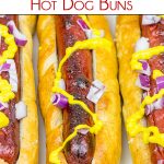 Shake up your summer grillin' routine with these tasty Pretzel Hot Dog Buns!