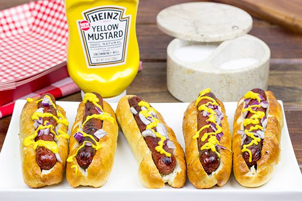 Shake up your summer grillin' routine with these tasty Pretzel Hot Dog Buns!