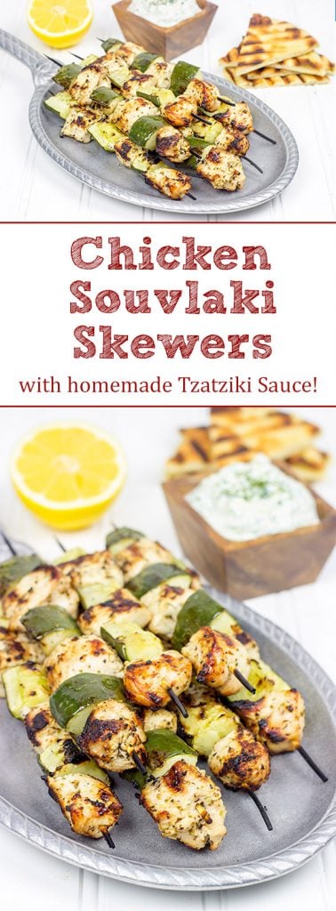 If you're looking for fun grilled recipes for the summer, then give these Chicken Souvlaki Skewers a shot. They're definitely one of our favorites!