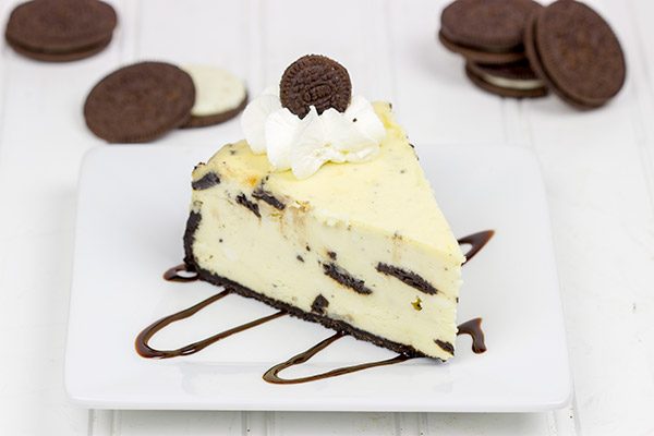 This Oreo Cheesecake features creamy cheesecake combined with crunchy Oreo cookies...and it's one of my all-time favorites!