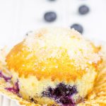 Loaded with fresh blueberries, these Bakery Style Blueberry Muffins are a great way to start the day!