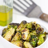 Grilled Brussels Sprouts might be one of my favorite new summer side dishes!